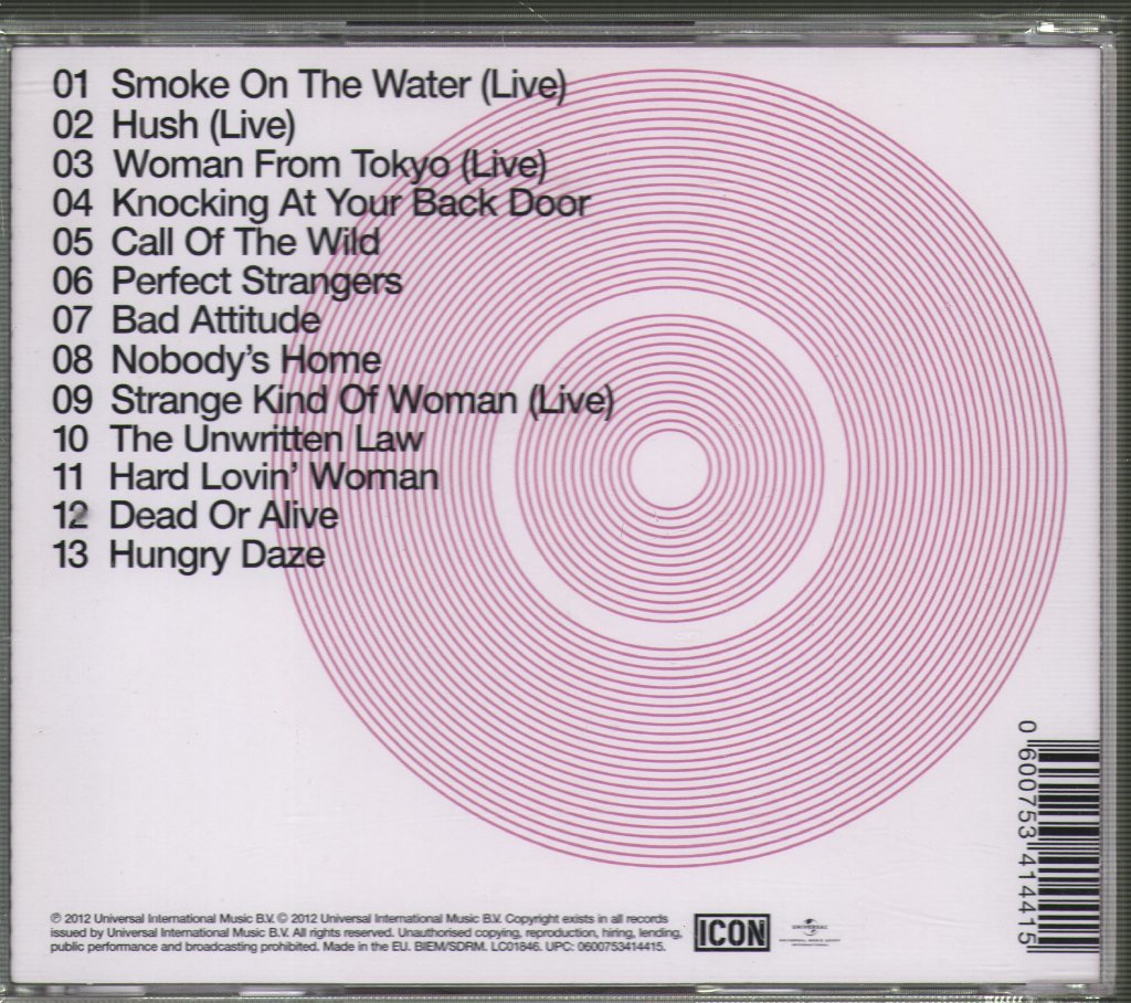 Deep Purple - Icon - Cd