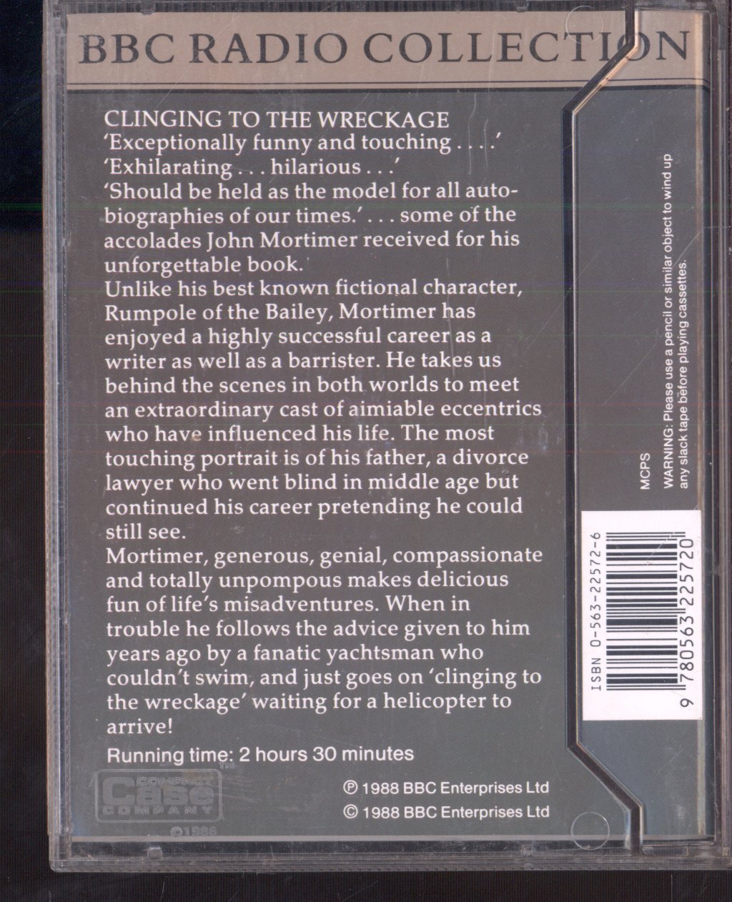 John Mortimer - John Mortimer - Clinging to the Wreckage - Double Cassette