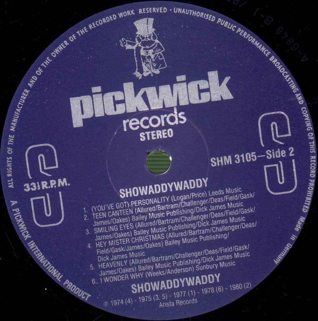 Showaddywaddy - Showaddywaddy - Lp