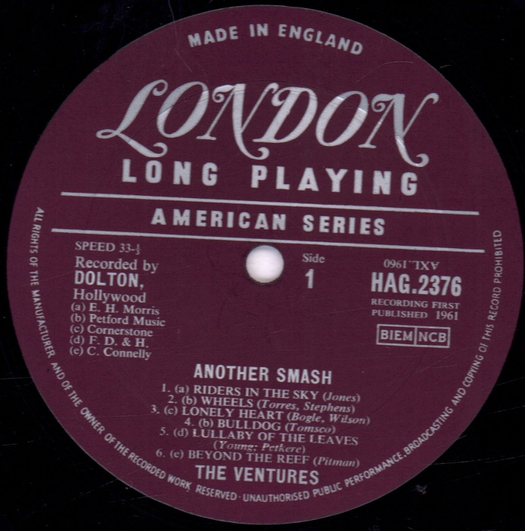 Ventures - Another Smash - Lp