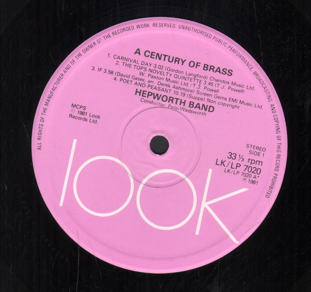 Hepworth Band - A Century Of Brass - Lp