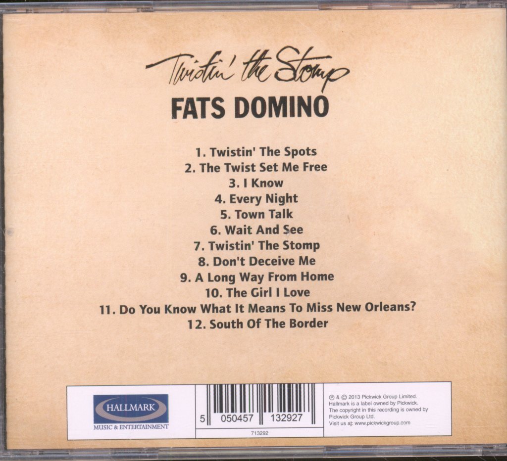 Fats Domino - Twistin' The Stomp - Cd