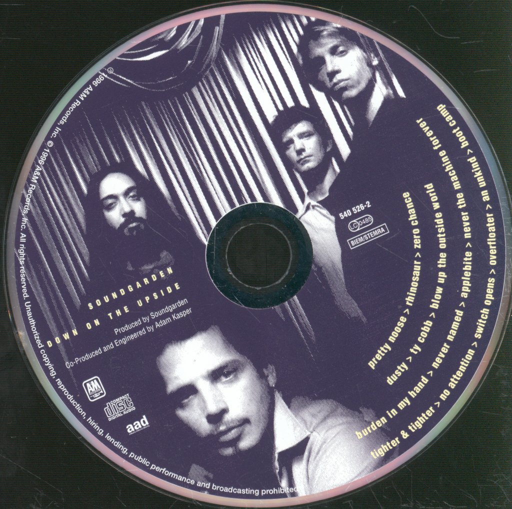 Soundgarden - Down On The Upside - Cd