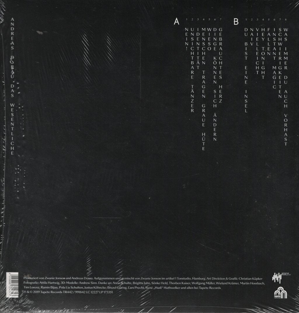 Andreas Dorau - Das Wesentliche - Lp