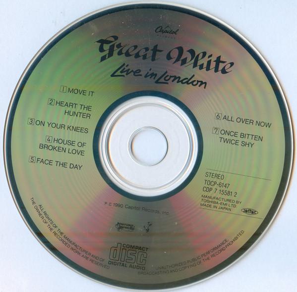 Great White - Live In London - Cd