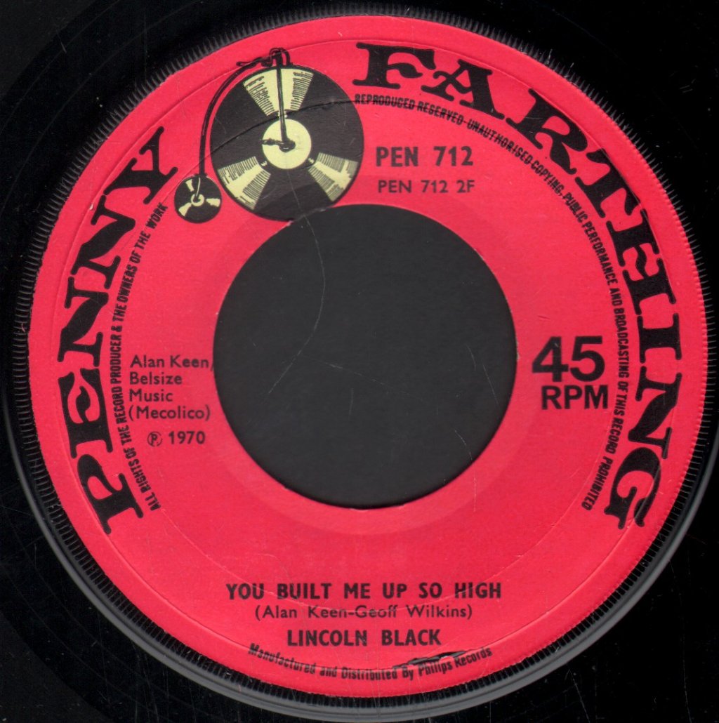 Lincoln Black - Famous Last Words - 7 Inch