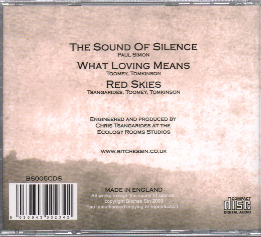 Bitches Sin - Sound Of Silence - Cd