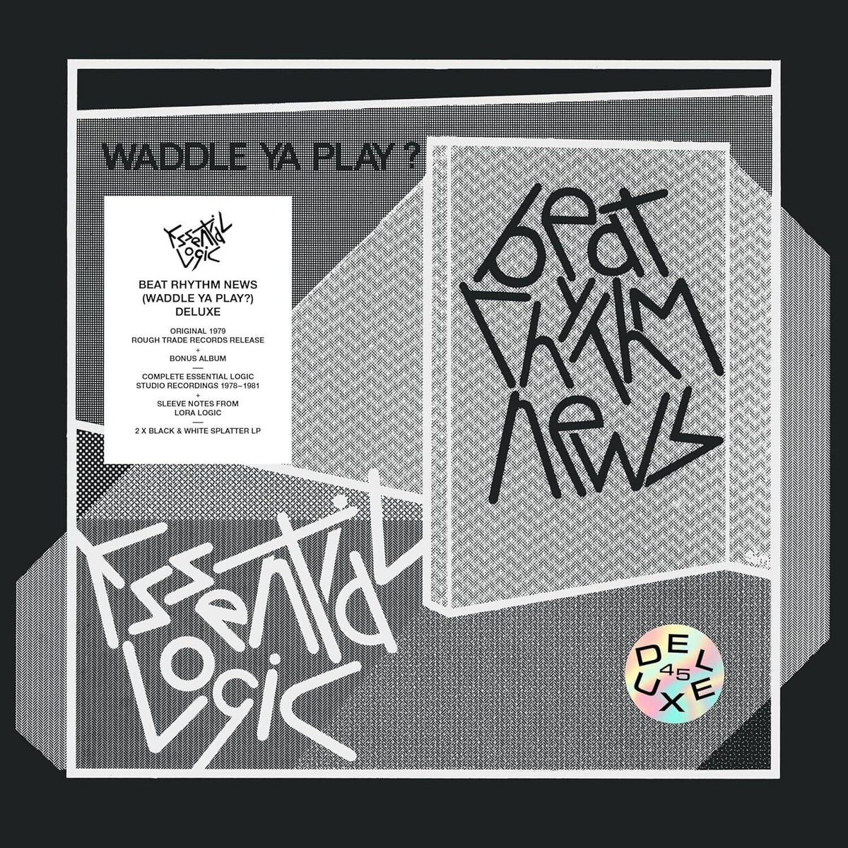 Essential Logic - Beat Rhythm News (Waddle Ya Play?) - Double Cd