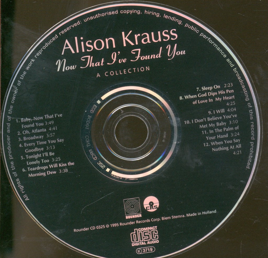 Alison Krauss - Now That I've Found You: A Collection - Cd