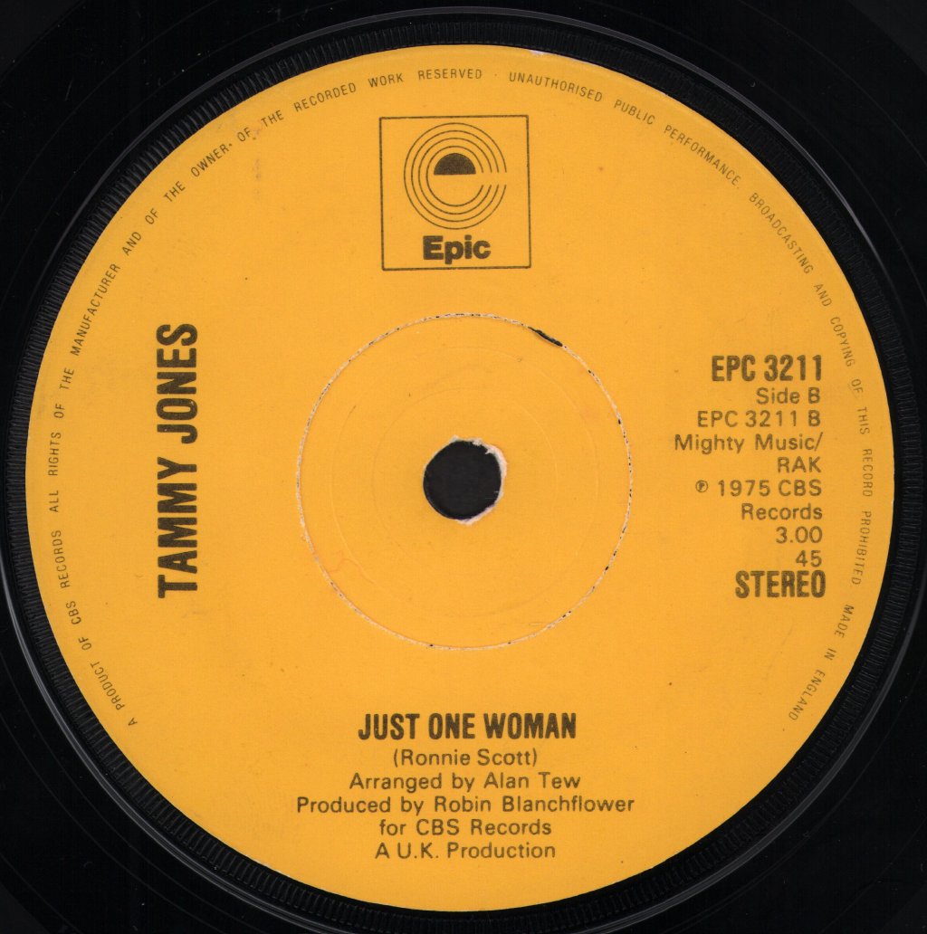 Tammy Jones - Let Me Try Again - 7 Inch