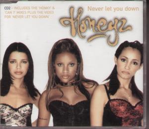 Honeyz - Never Let You Down - Cd