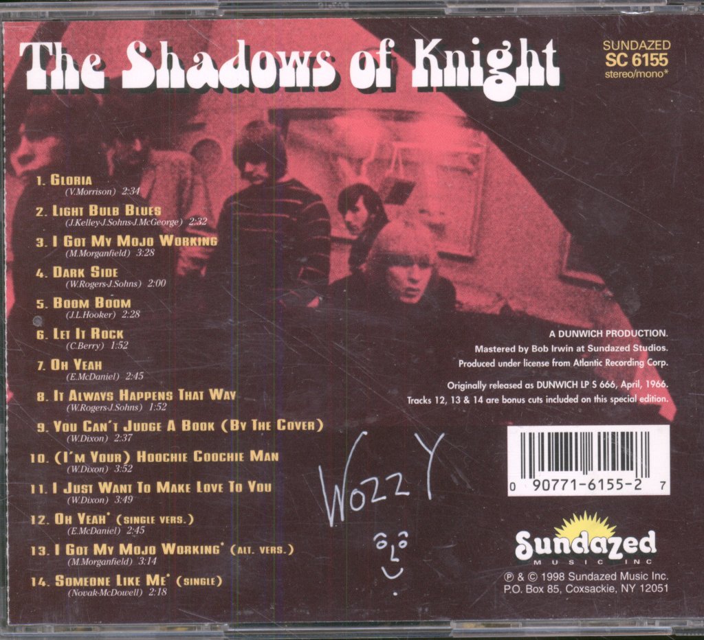 Shadows Of Knight - Gloria - Cd