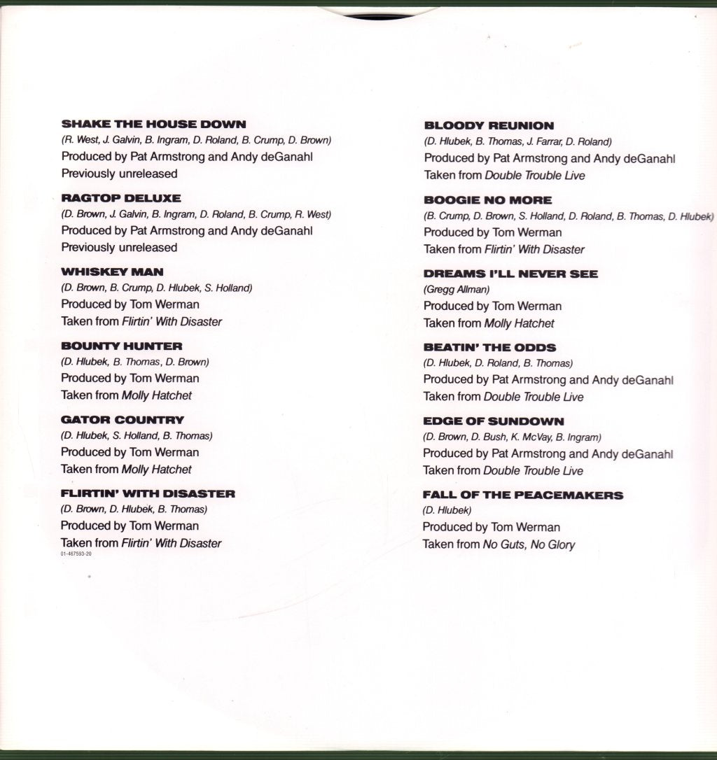 Molly Hatchet - Greatest Hits - Lp