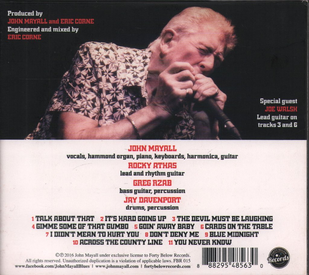 John Mayall - Talk About That - Cd