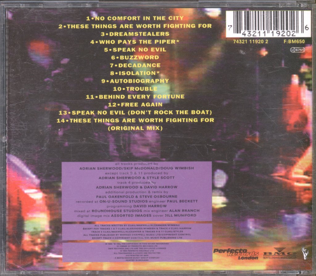 Gary Clail & On-U Sound System - Dreamstealers - Cd