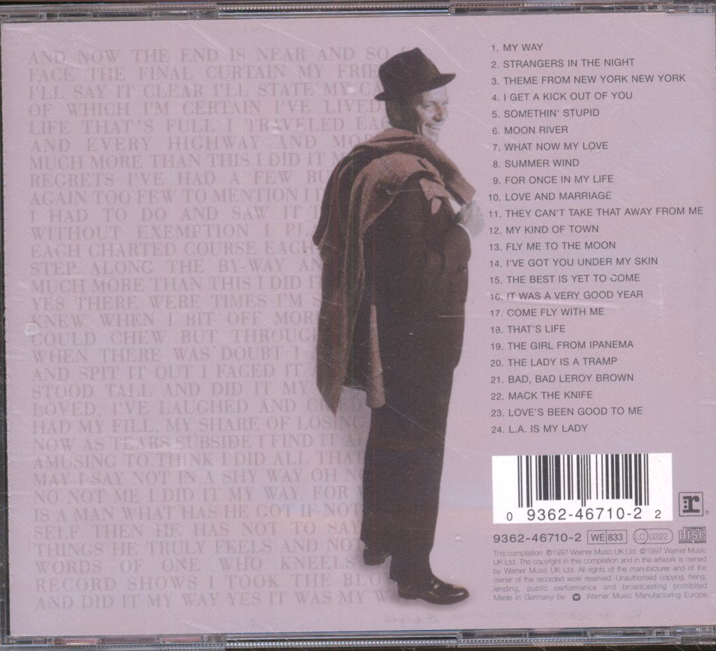 Frank Sinatra - My Way (The Best Of Frank Sinatra) - Cd