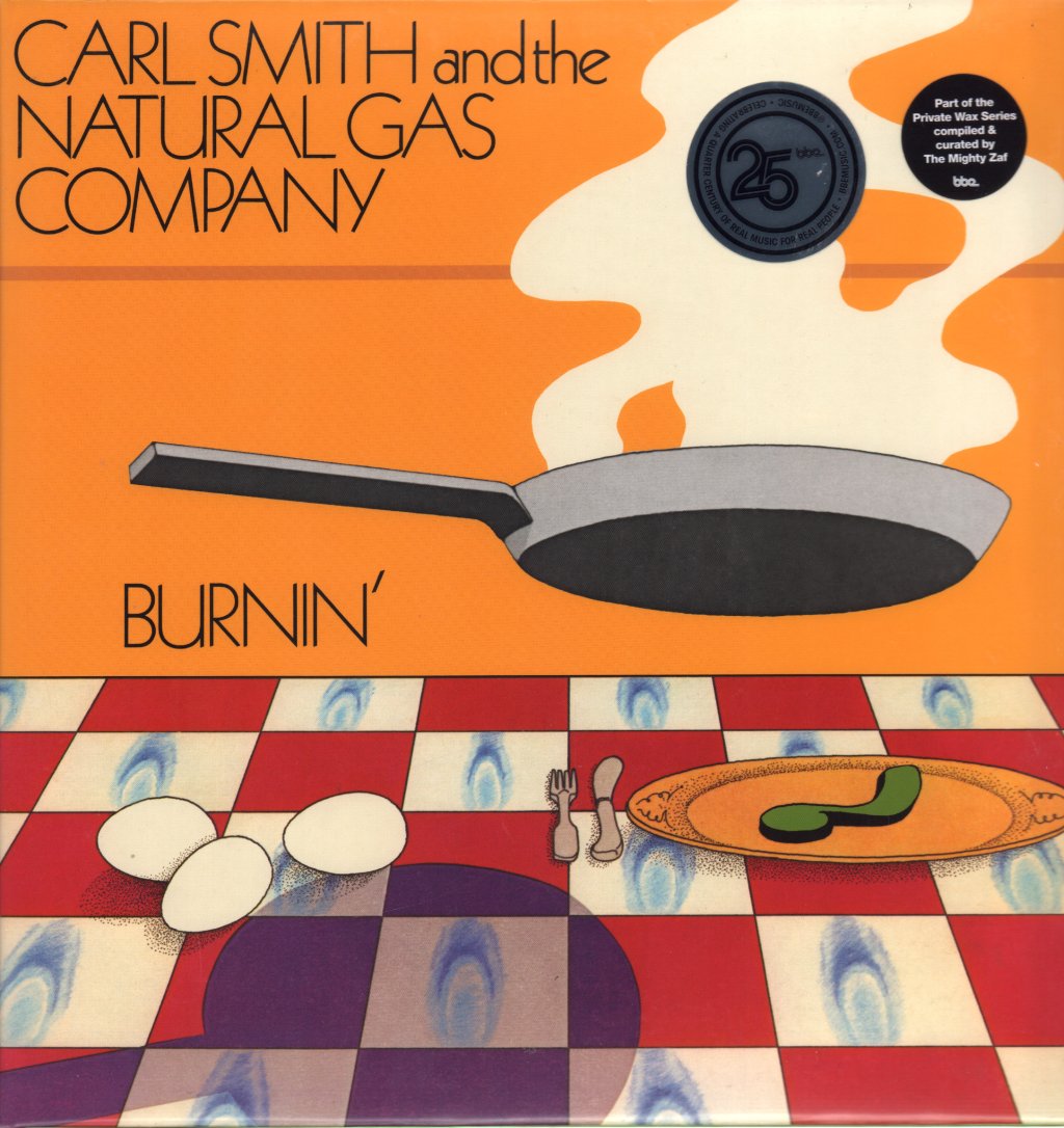 Carl Smith And The Natural Gas Company - Burnin' - Double Lp