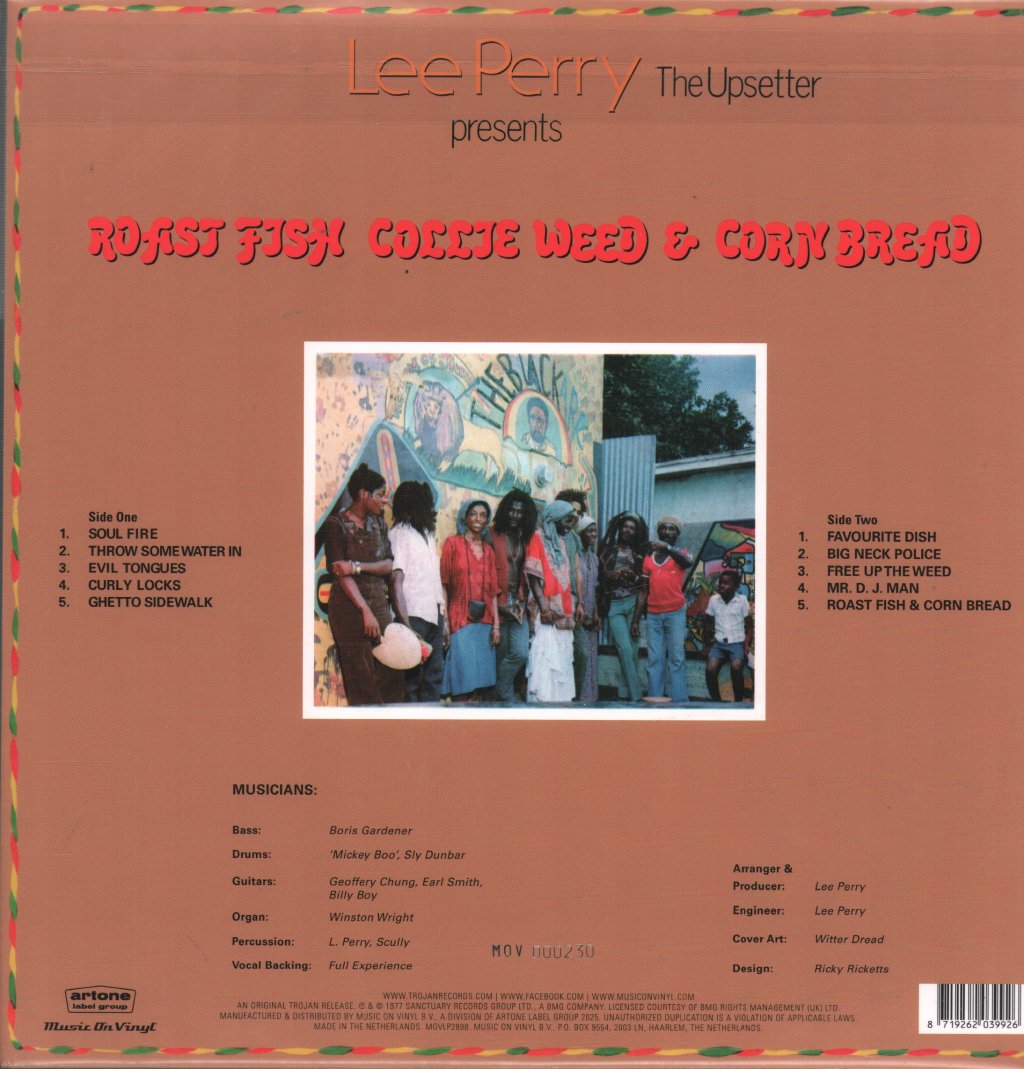 Lee Perry - Roast Fish Collie Weed & Cornbread - Lp