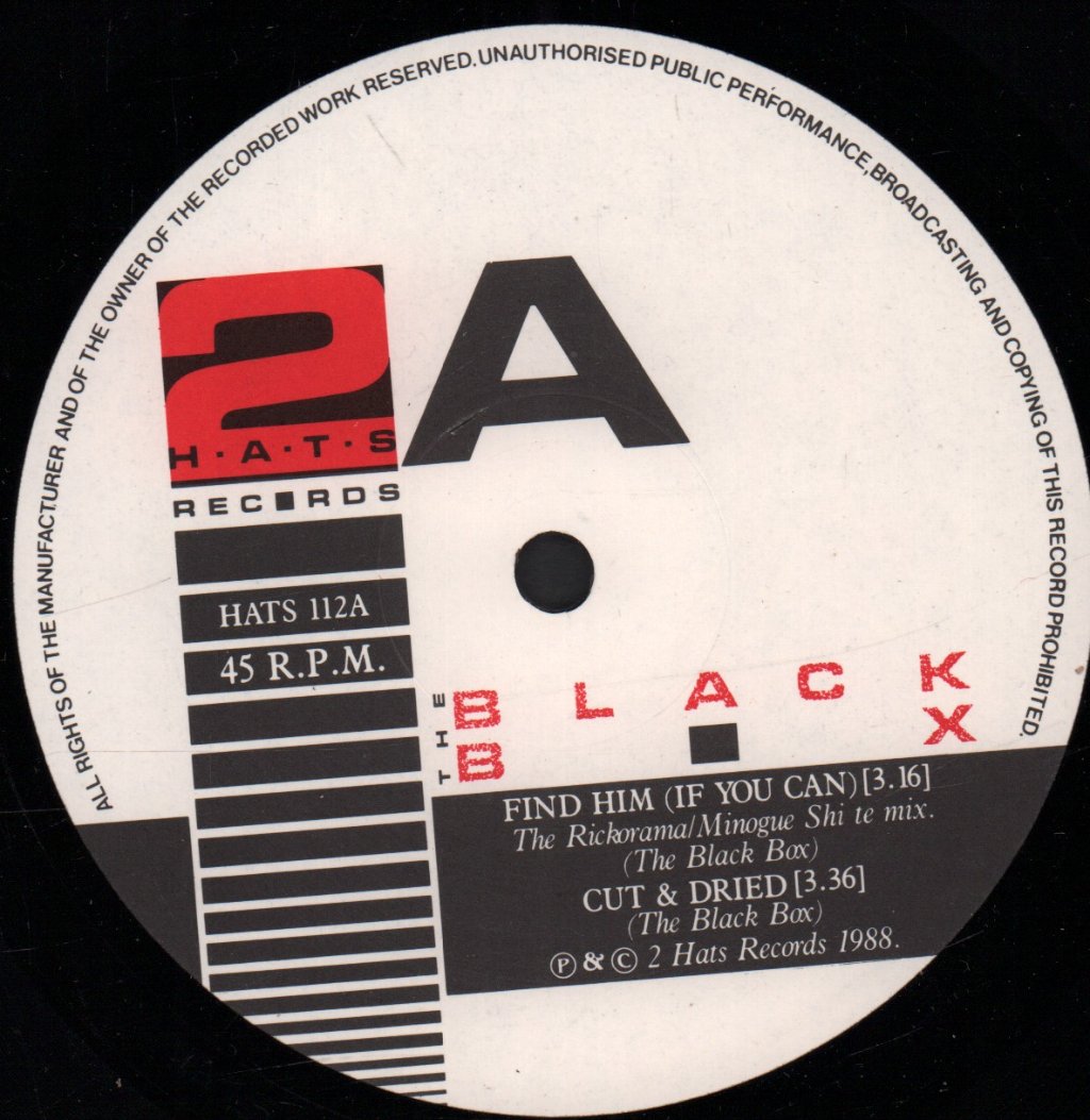 Black Box (80'S Group) - Why Did You Do It - 12 Inch