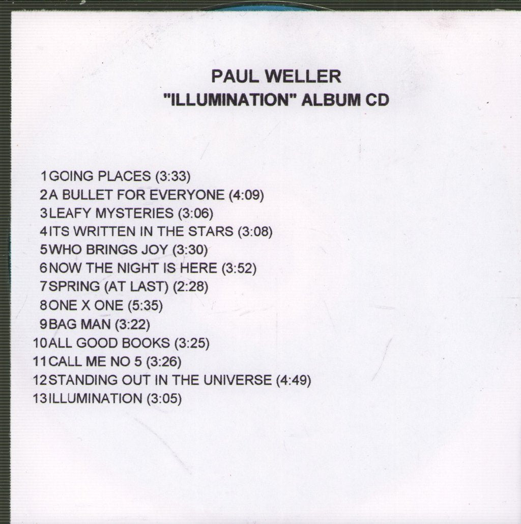 Paul Weller - Illumination - Cdr