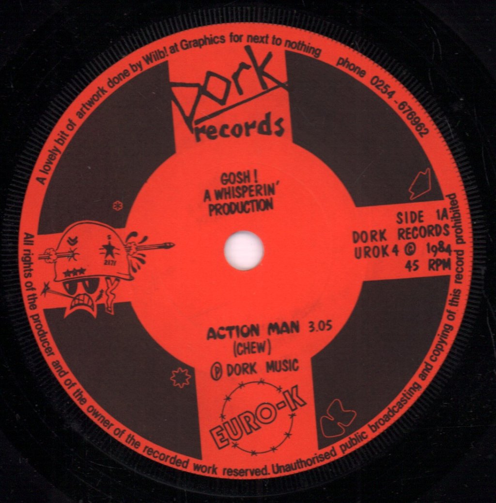 Euro-K - Action Man / Hollywood Pretenders - 7 Inch