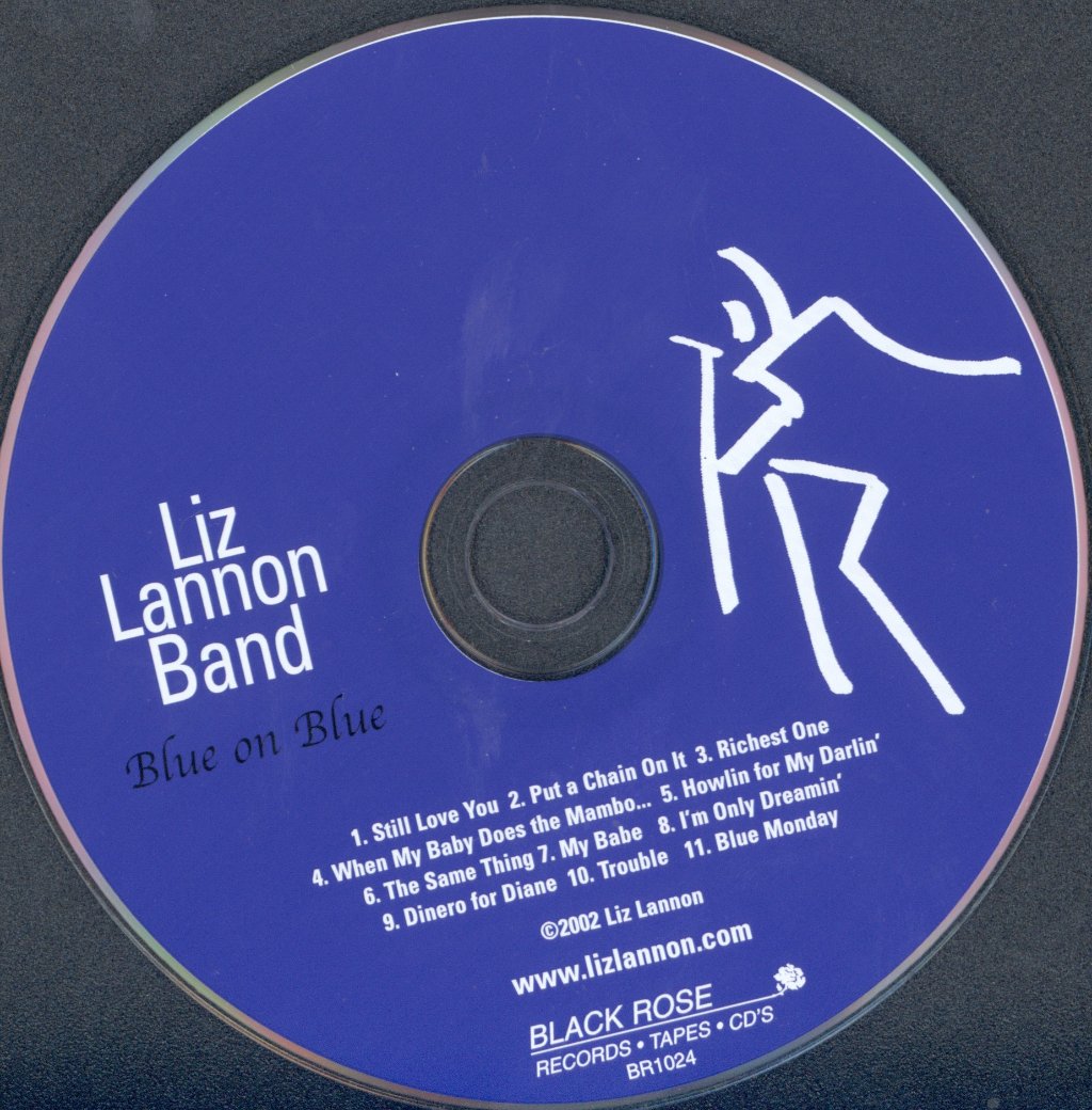 Liz Lannon Band - Blue On Blue - Cd