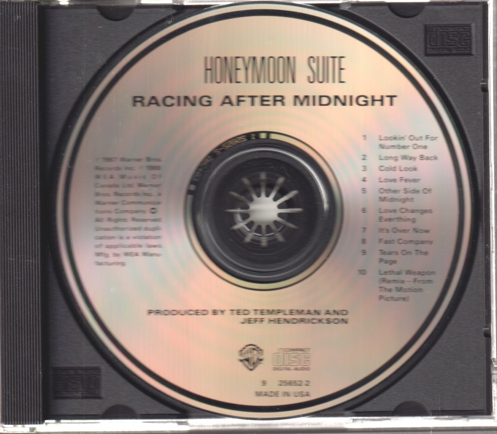 Honeymoon Suite - Racing After Midnight - Cd