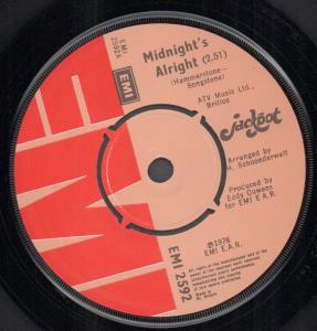 Jackpot - Midnight's Alright - 7 Inch