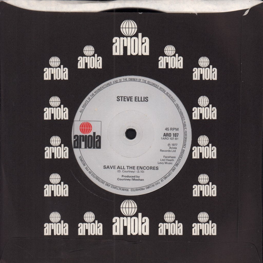 Steve Ellis - Rag And Bone - 7 Inch