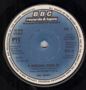Max Harris - A Horseman Riding By - 7 Inch