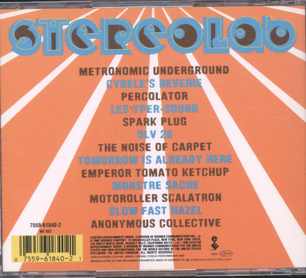 Stereolab - Emperor Tomato Ketchup - Cd