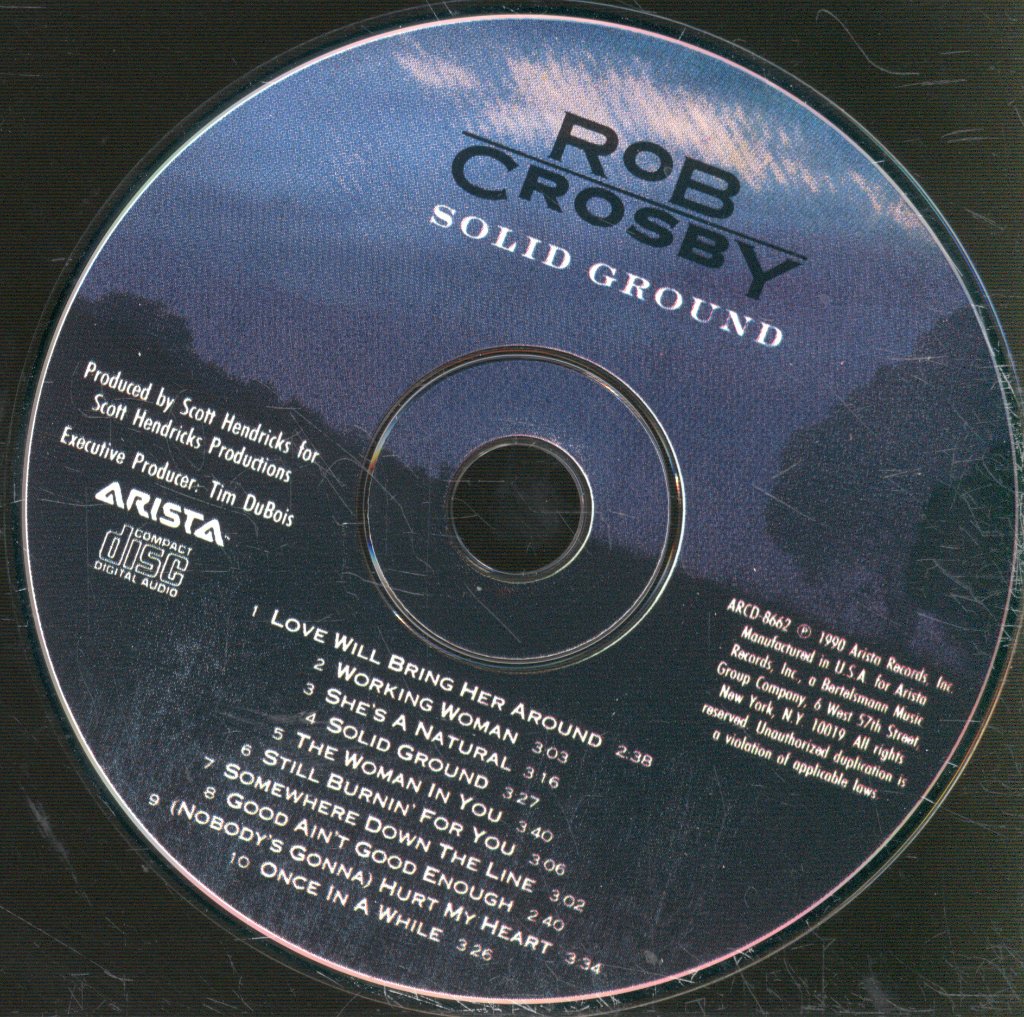 Rob Crosby - Solid Ground - Cd