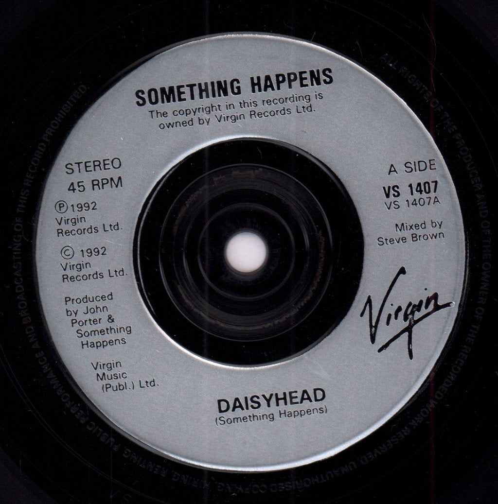 Something Happens - Daisyhead - 7 Inch