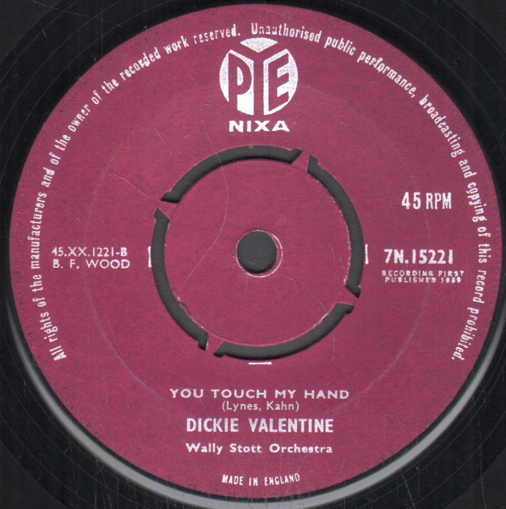 Dickie Valentine - One More Sunrise - 7 Inch
