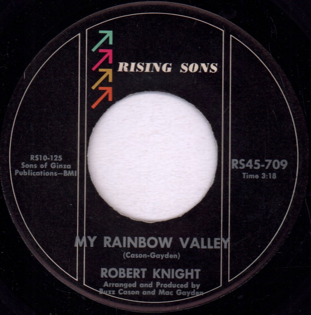 Robert Knight - Sandy / My Rainbow Valley - 7 Inch