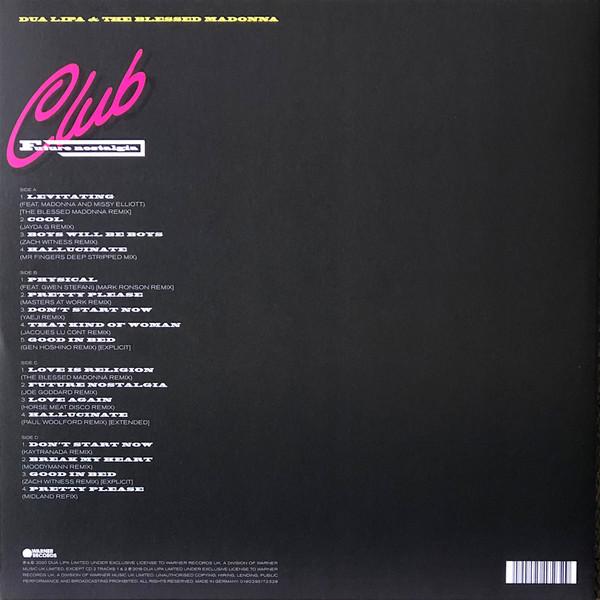 Dua Lipa - Club Future Nostalgia - Double Lp