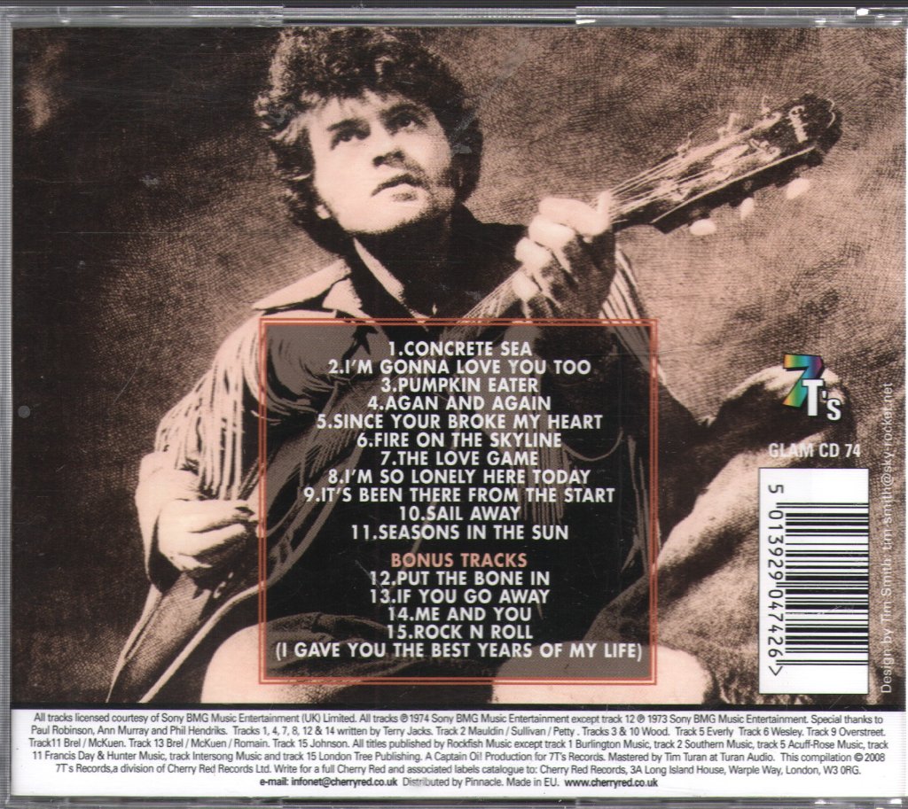 Terry Jacks - Seasons In The Sun - Cd