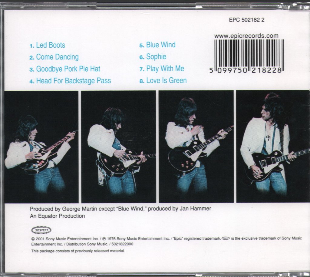 Jeff Beck - Wired - Cd