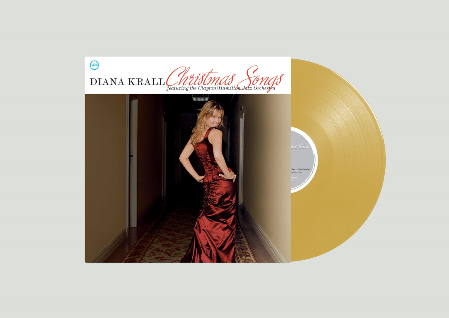 Diana Krall Featuring Clayton-Hamilton Jazz Orchestra - Christmas Songs - Lp