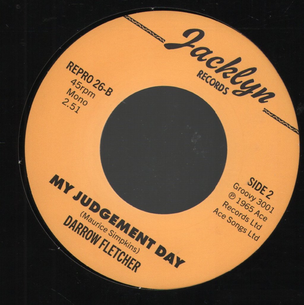 Darrow Fletcher - Pain Gets A Little Deeper - 7 Inch