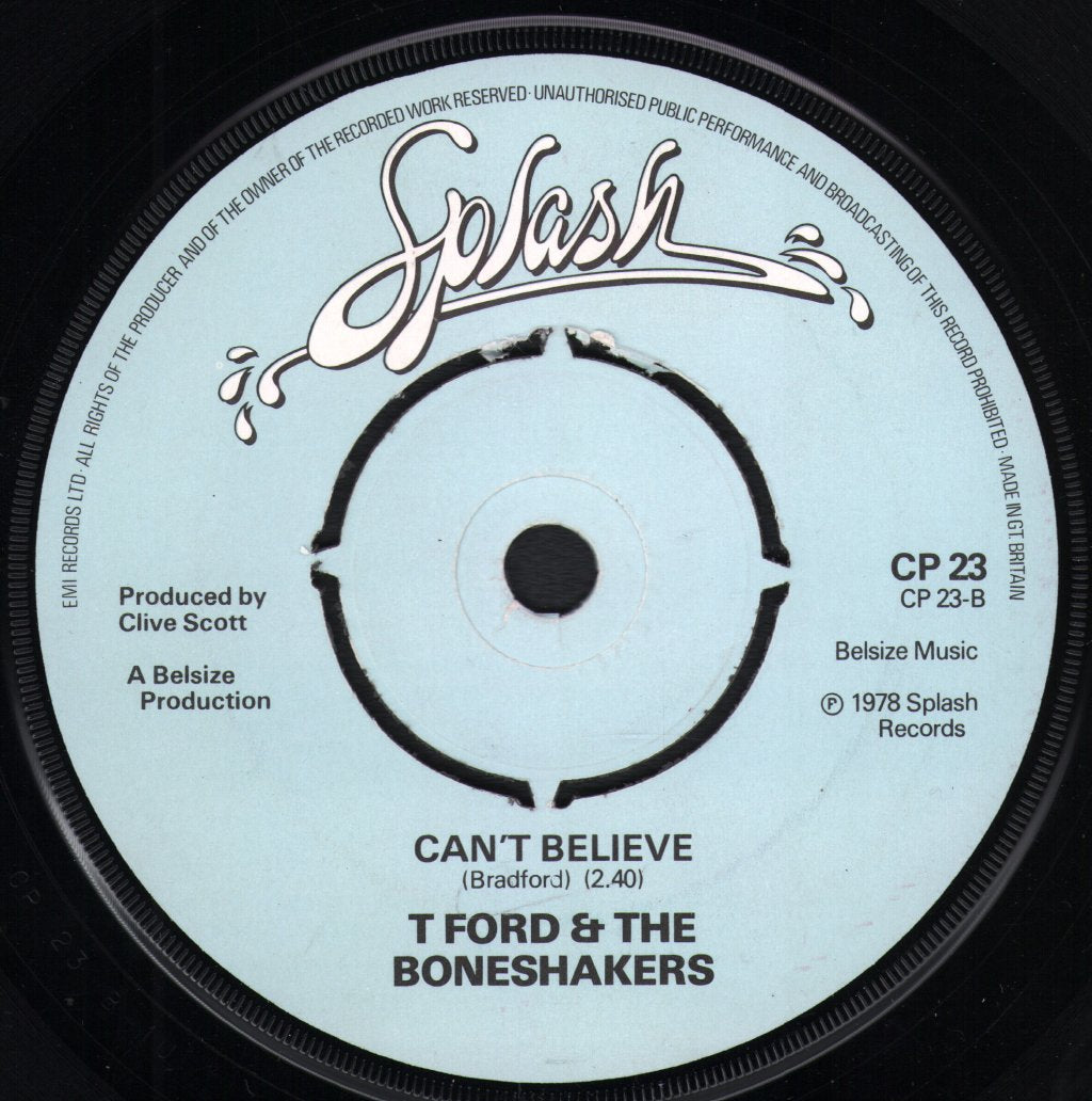 T-Ford And The Boneshakers - Twilight Time - 7 Inch