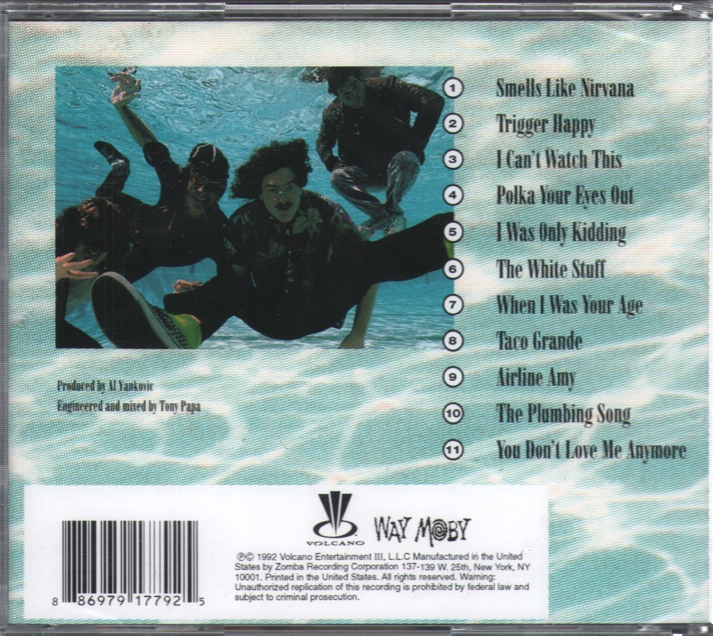 Weird Al Yankovic - Off The Deep End - Cd