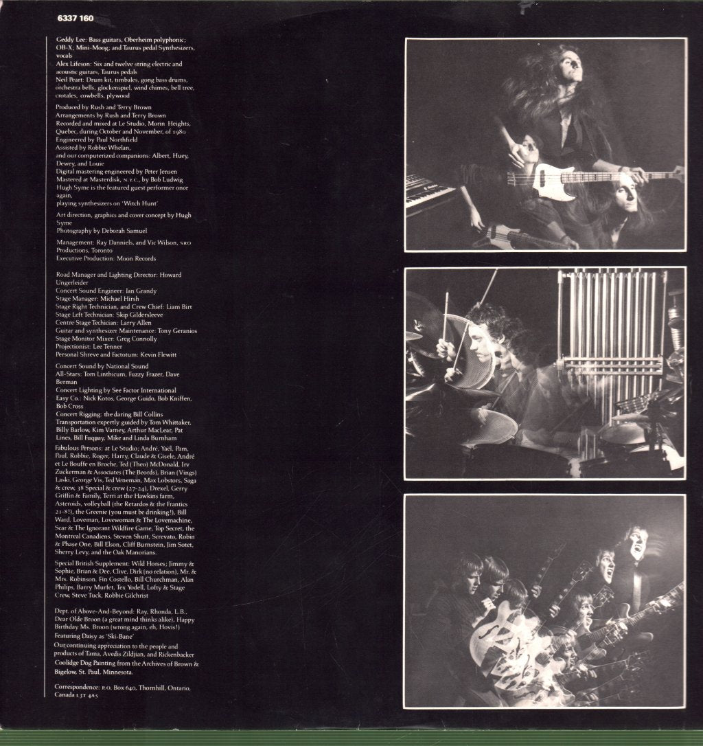 Rush - Moving Pictures - Lp