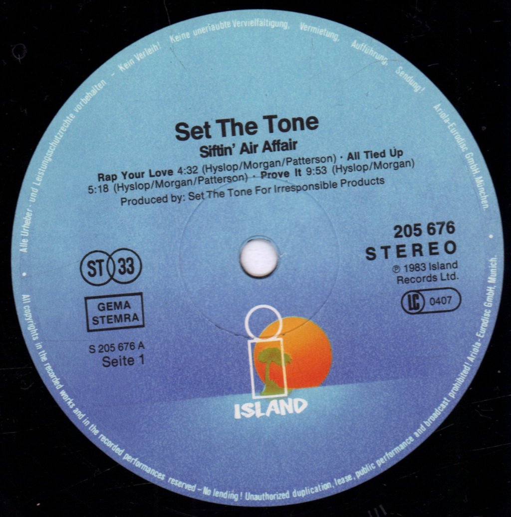 Set The Tone - Shiftin' Air Affair - Lp