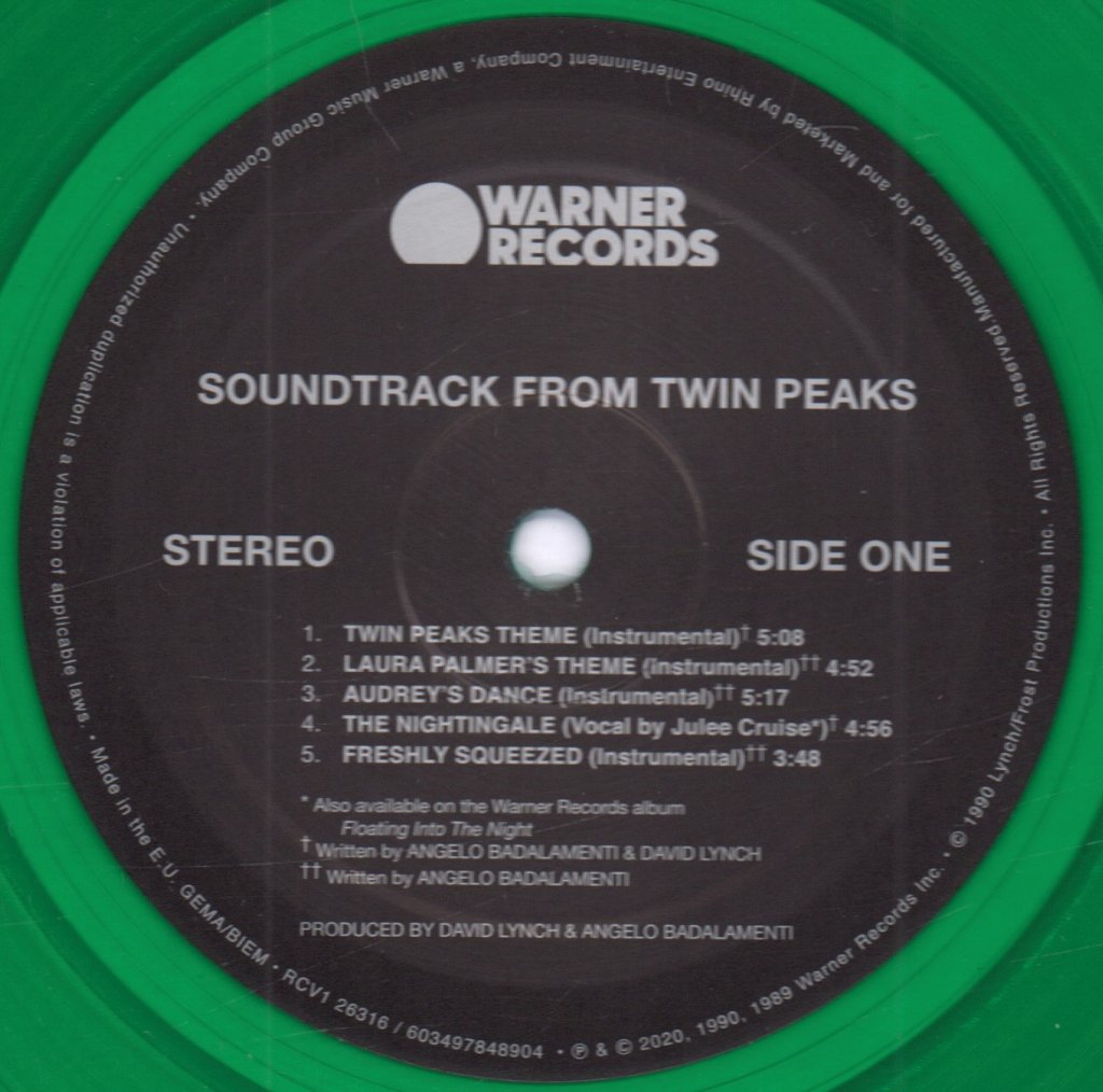 Angelo Badalamenti - Music From Twin Peaks - Lp
