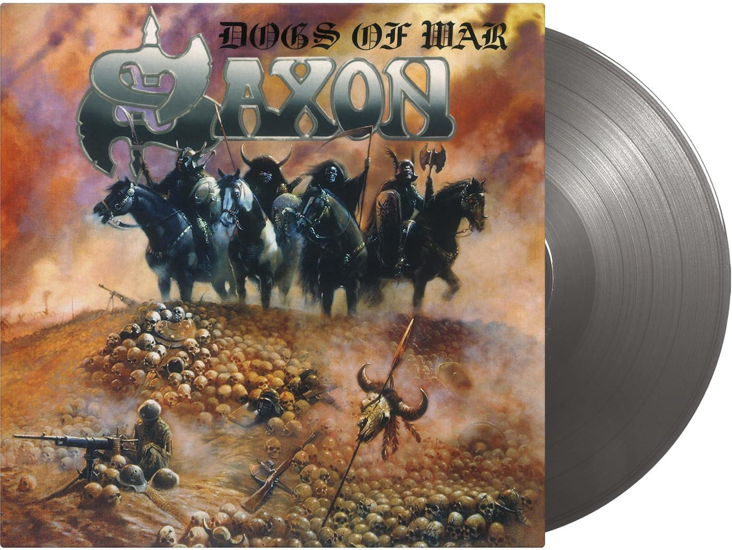 Saxon - Dogs of War (Lp Silver Coloured Vinyl) - Lp
