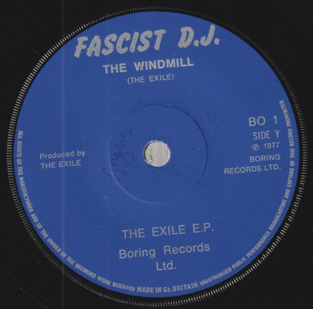 Exile (Punk Group) - Don't Tax Me: E.P. - 7 Inch