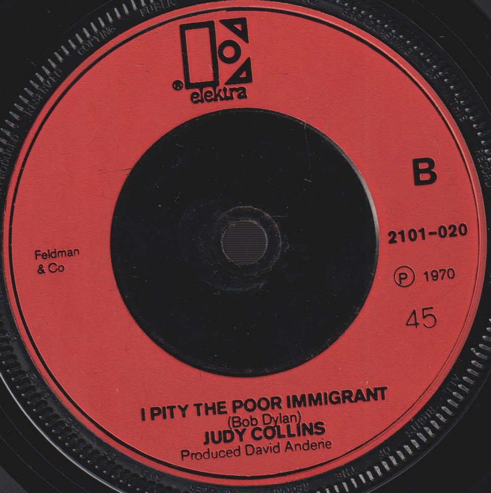 Judy Collins - Amazing Grace - 7 Inch