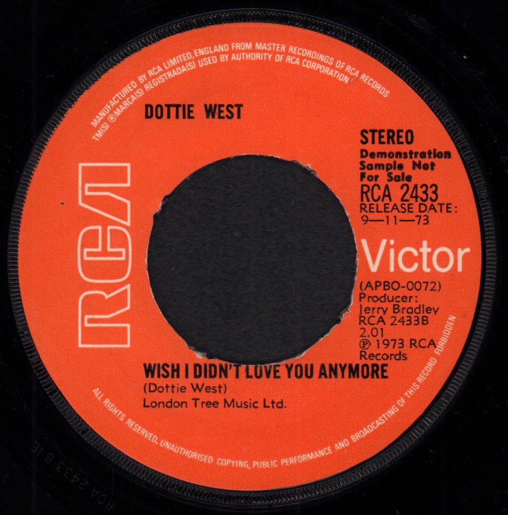 Dottie West - Country Sunshine - 7 Inch