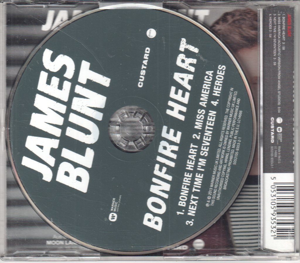 James Blunt - Bonfire Heart - Cd